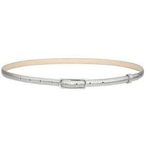 4 Pack Thin Belts For Women Skinny Leather Belts With Metal Buckle For Dresses😄